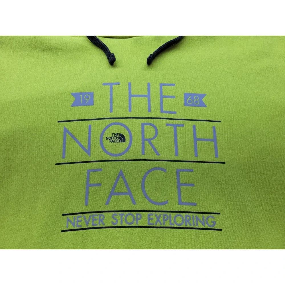 The North Face Mens XXL Yellow Never Stop Exploring Pullover Hoodie FA14 SMU